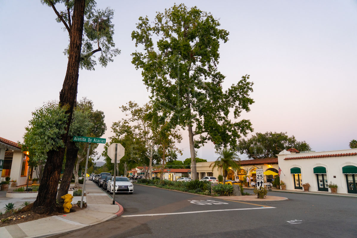 The downtown streets, homes and the buildings at Covenant.