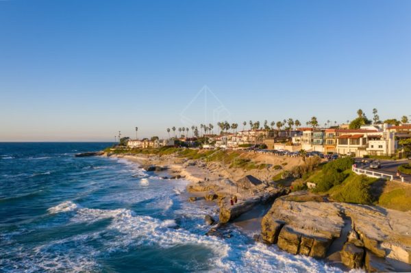 Sunset At Windansea Beach On Neptune In La Jolla Photo Spearhead Media