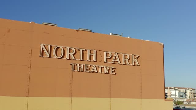 The downtown streets, the buildings and the city in North Park.