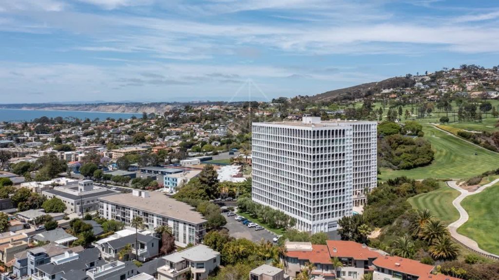 Seville Condos at 1001 Genter Street in La Jolla overlooking the