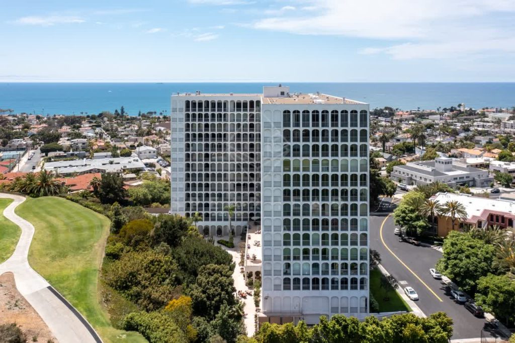 Seville Condos at 1001 Genter Street in La Jolla overlooking the