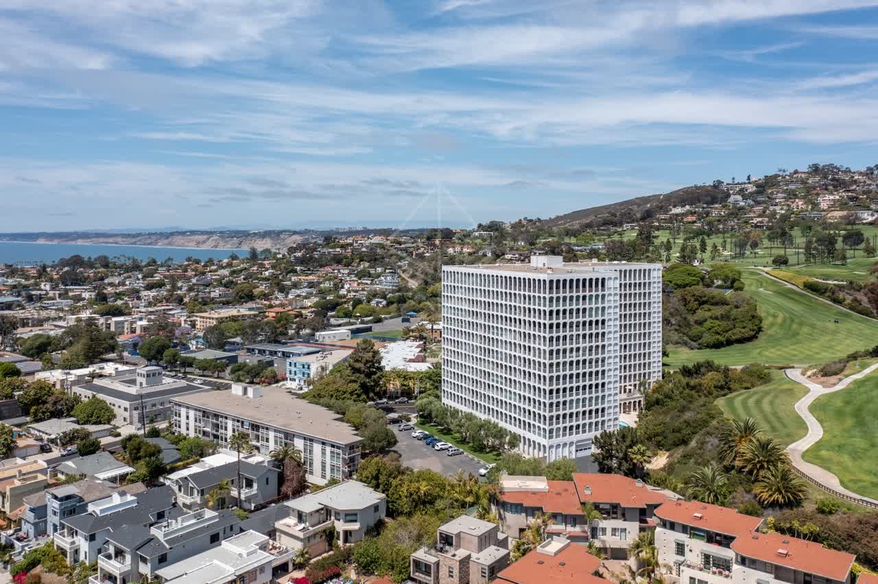 Seville Condos at 1001 Genter Street in La Jolla overlooking the
