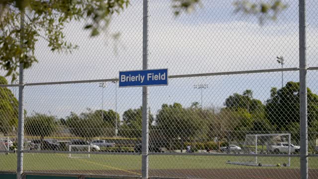 A park, traffic and open country in Carlsbad.