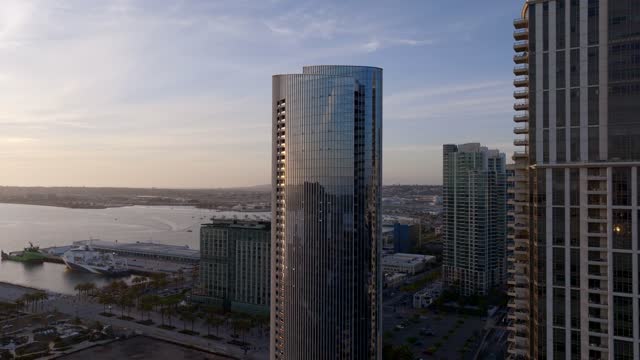 The Pacific Gate Condos by Bosa Development in Downtown San Diego | Drone Video