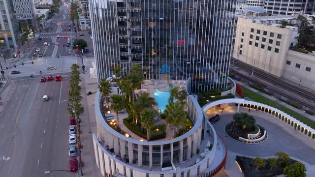 The Pacific Gate Condos by Bosa Development in Downtown San Diego | Drone Video – 8