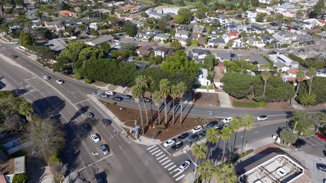 The La Jolla Sign at Torrey Pines Road and La Jolla Shores Drive | Drone Video – 5
