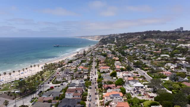 Aerial footage of the La Jolla Shores Neighborhood | Drone Video