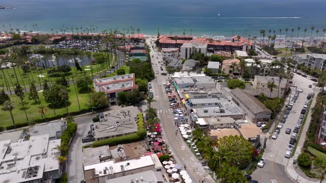 Aerial footage of the La Jolla Shores Neighborhood | Drone Video – 2