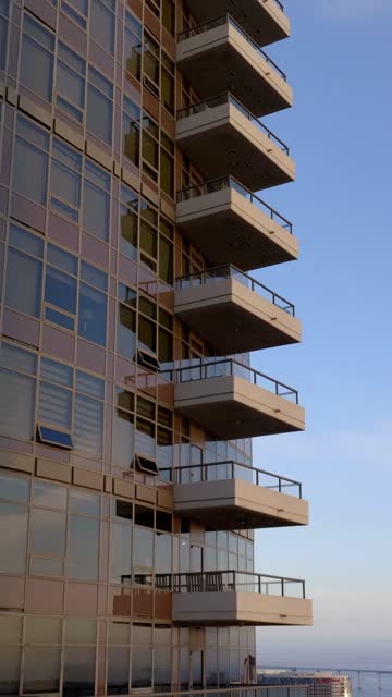 The Electra Condos Building by Bosa in Downtown San Diego | Vertical Drone Video – 10