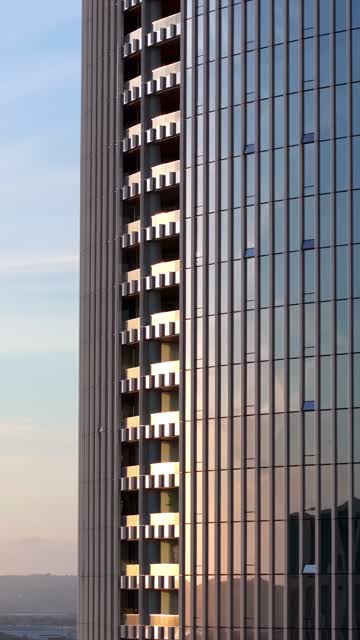 The Pacific Gate Condos Building by Bosa in Downtown San Diego | Vertical Drone Video