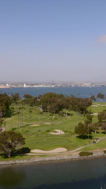 Flying over Coronado on a Beautiful Day | Vertical Drone Video – 5