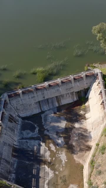 Aerial view of the country inland, open country and the water in Chula Vista.