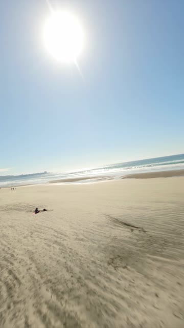 The beach, the surf and the ocean at Black’s Beach.
