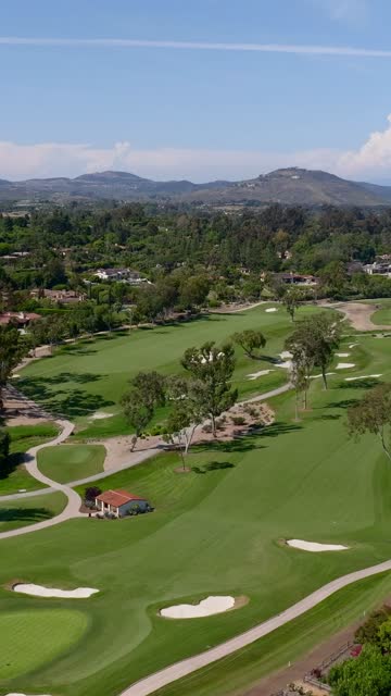 Aerial view of the country inland, homes and open country at Covenant.