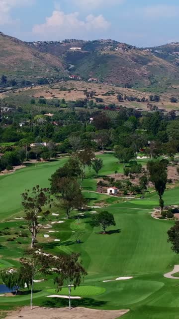 Aerial view of the country inland, homes and open country at Covenant.