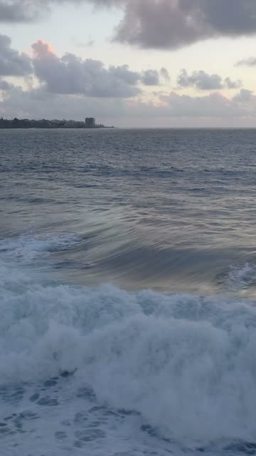 The beach, the surf and the ocean at Black’s Beach.