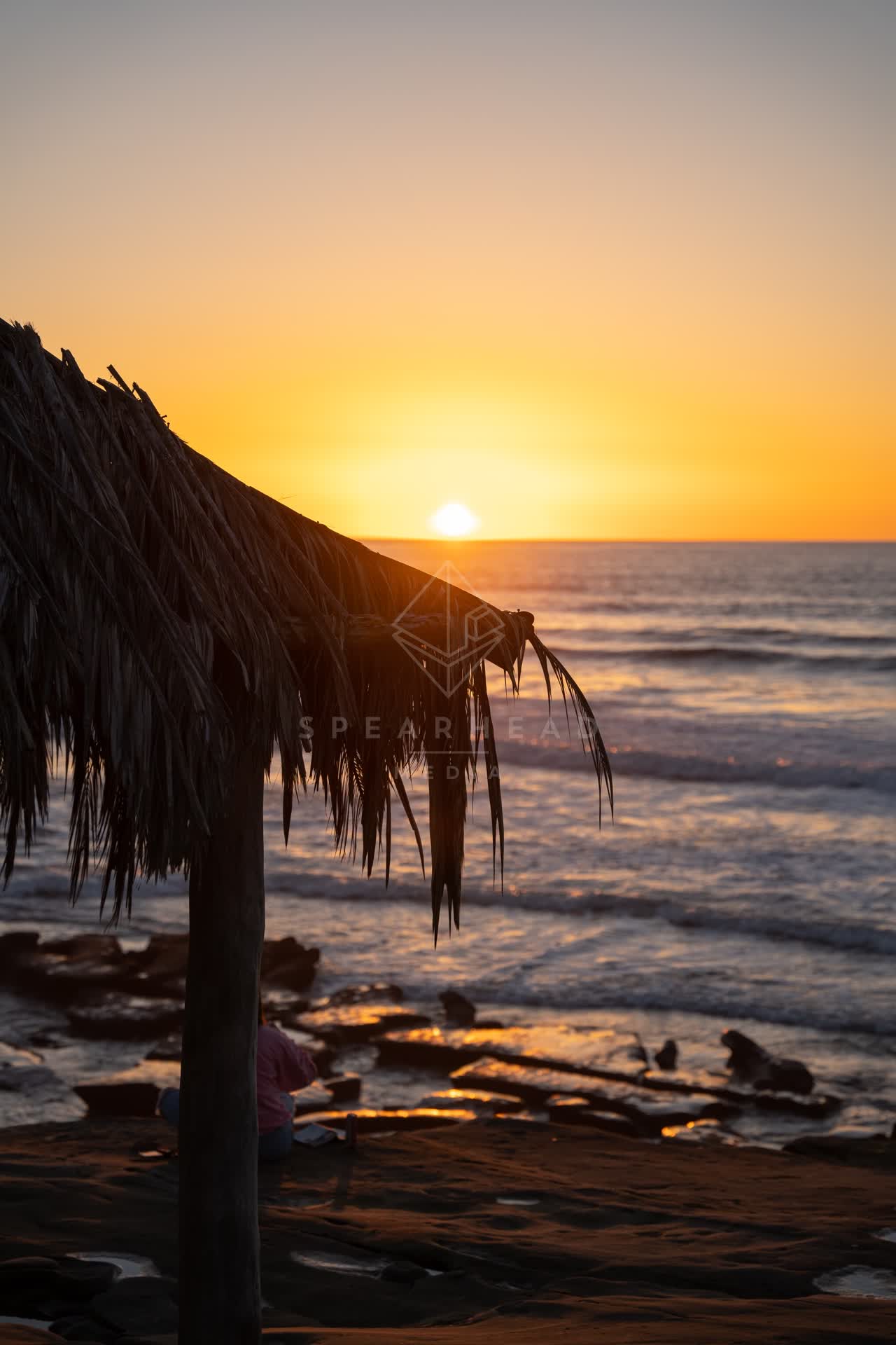 The beach, the surf and the ocean at Windansea.