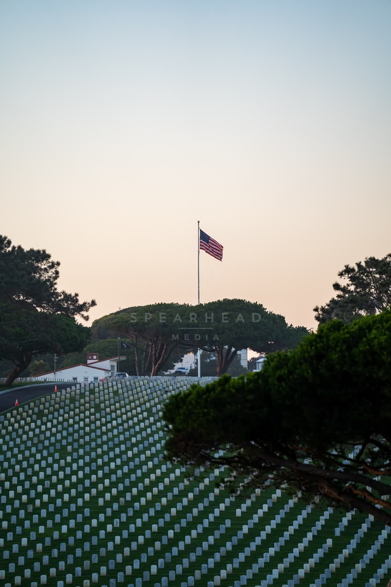 A park and open country at Fort Rosecrans.
