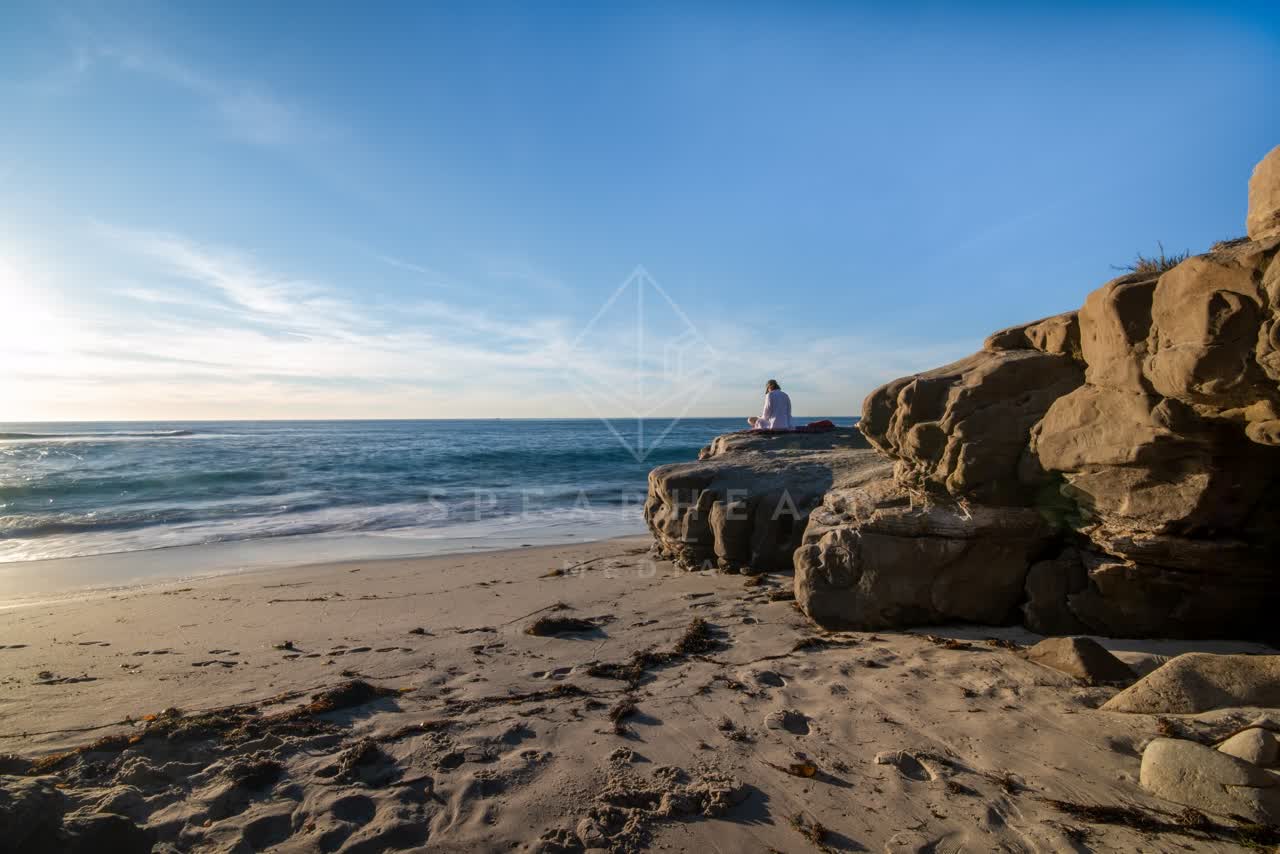 The beach, the surf and the ocean at Windansea.