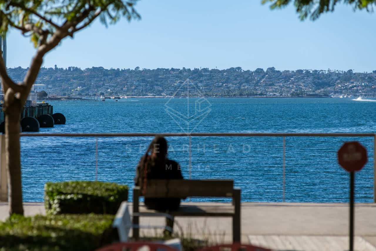 The harbor, boats and the bay at Embarcadero.