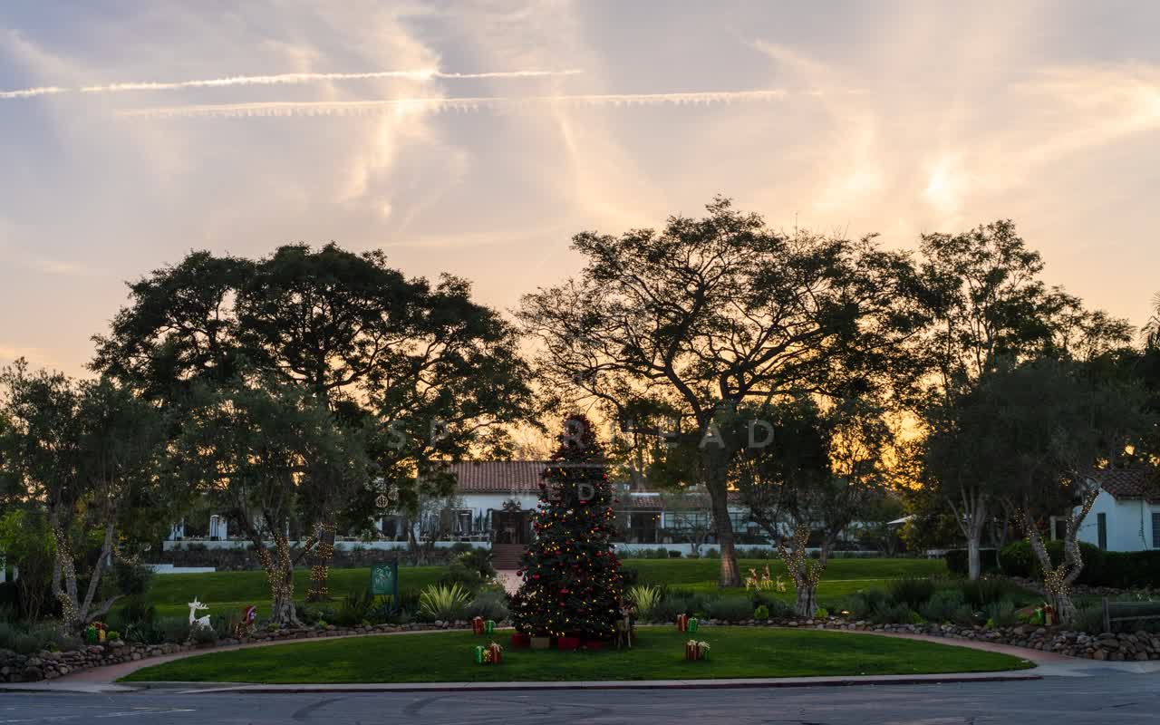 A park, homes and the buildings at Covenant.