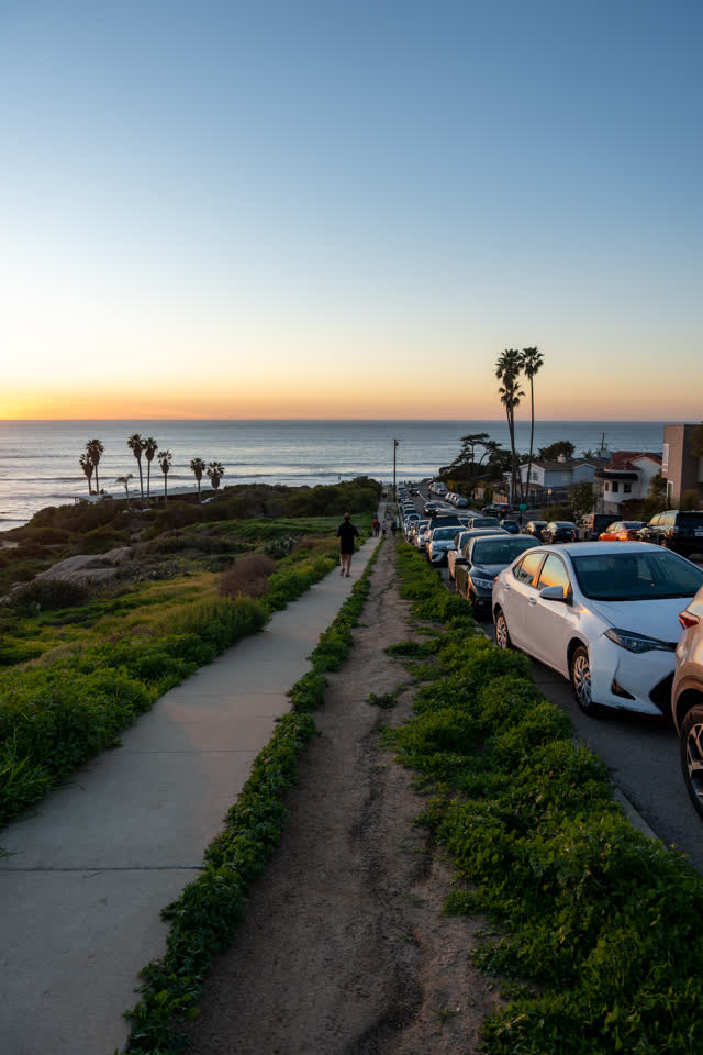 A beautiful San Diego Sunset at Sunset Cliffs Natural Park in Ocean Beach and Point Loma | Photo – 47