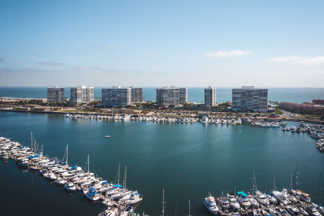 The Coronado Shores Towers and Condos in Coronado San Diego | Drone Photo – 4