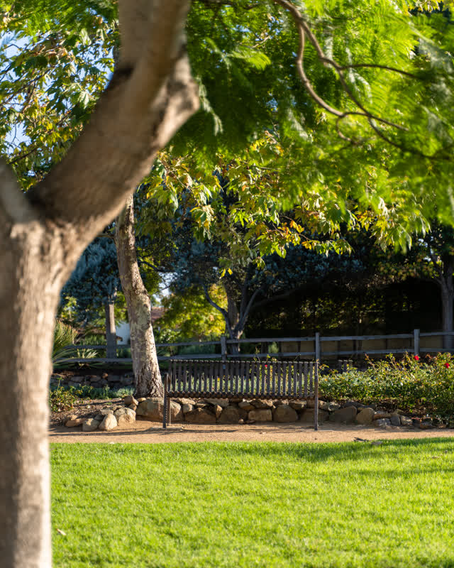 A park, open country and the water at Covenant.