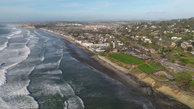 Powerhouse Park and the Del Mar Coastline | Drone Video – 2