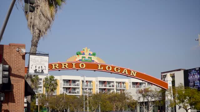 The Shops Restaurants Art and Murals in the Barrio Logan Neighborhood of San Diego | Video – 37