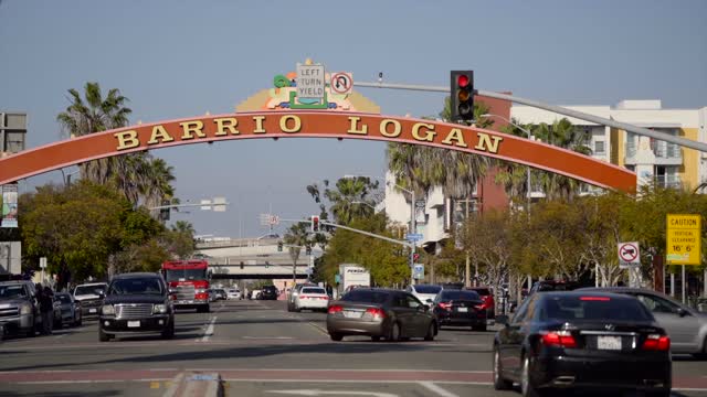 The Shops Restaurants Art and Murals in the Barrio Logan Neighborhood of San Diego | Video – 31