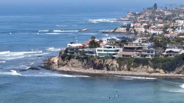 False Point and the Pacific Beach Coastline | Drone Video
