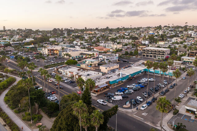 Aerial photo of Cardiff business district in Encinitas San Diego | Drone Photo – 8